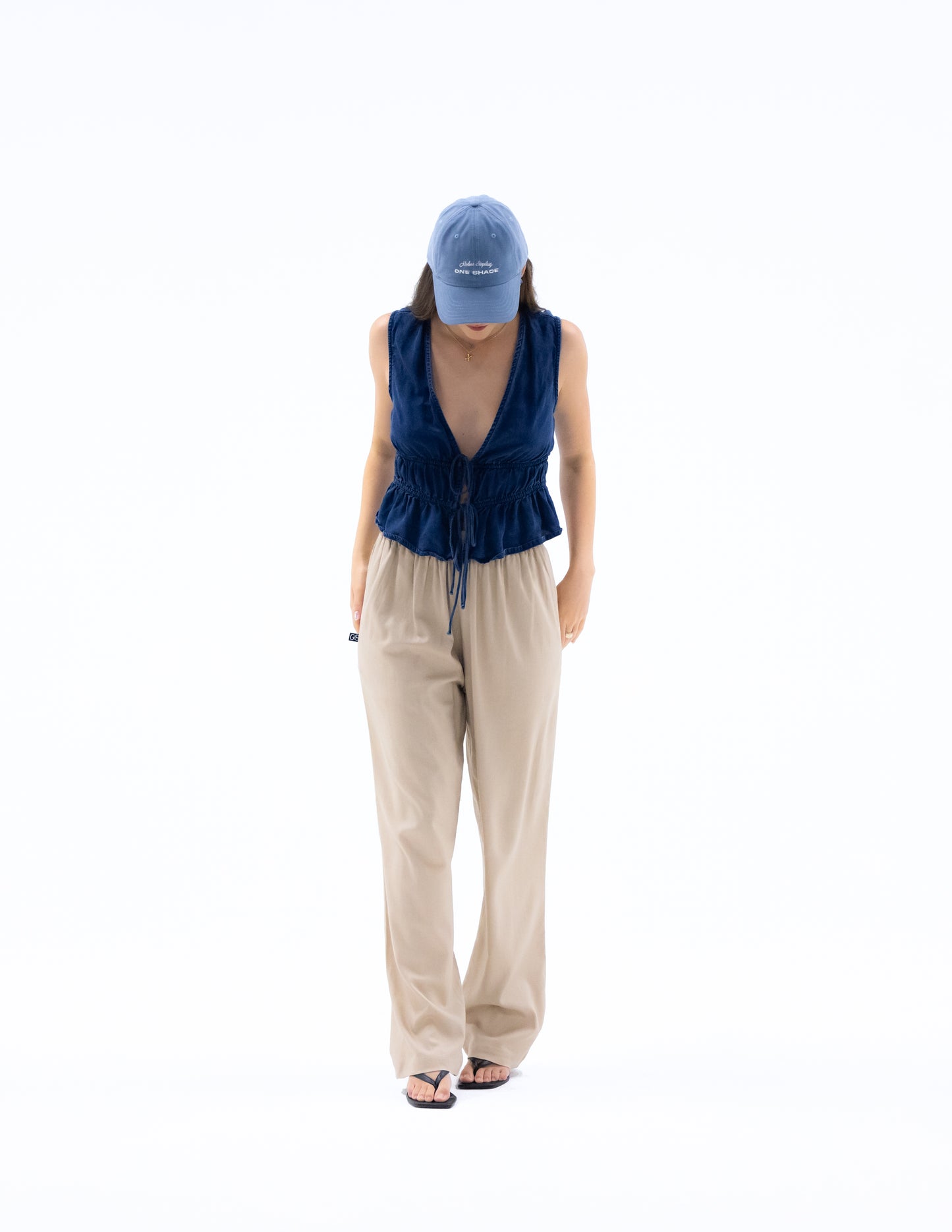 Pantalon Lino Khaki V2