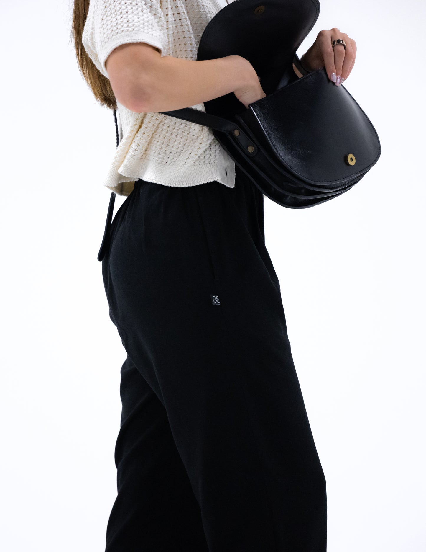 Pantalon Negro Lino V2