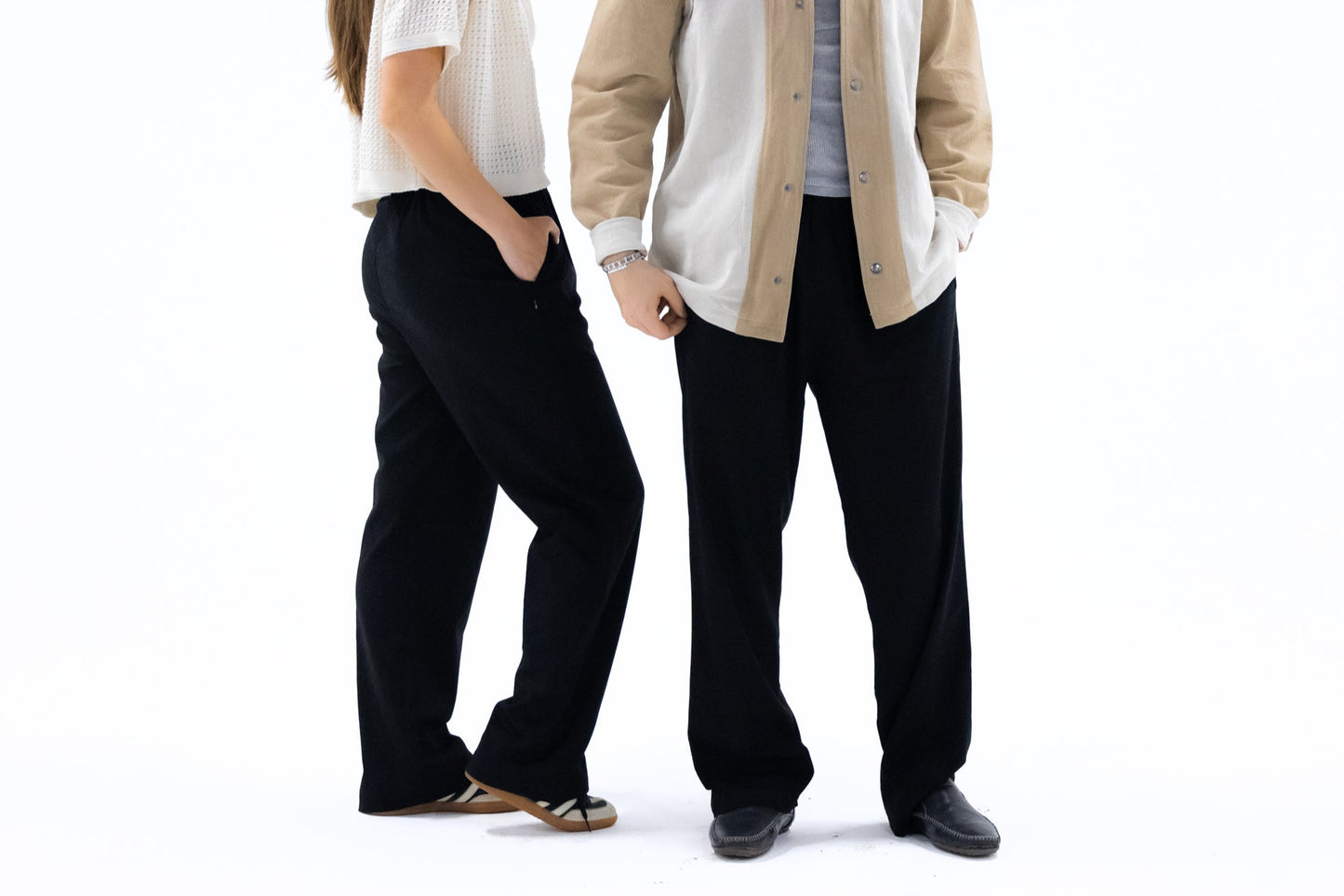 Pantalon Negro Lino V2