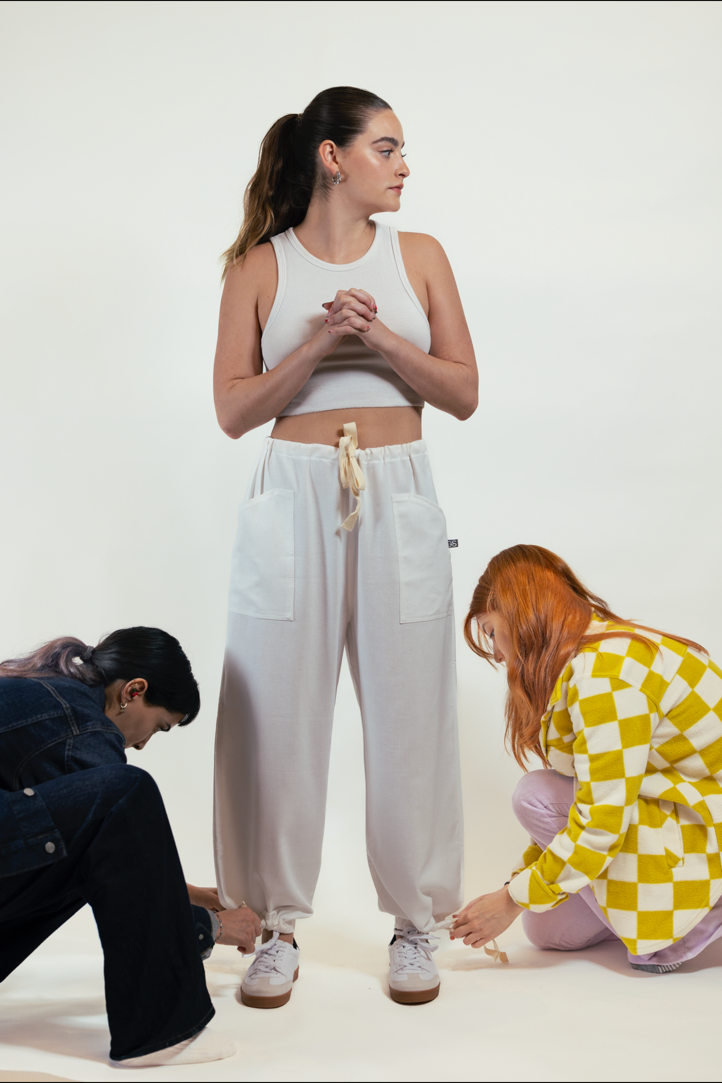 Pantalon Lino Blanco