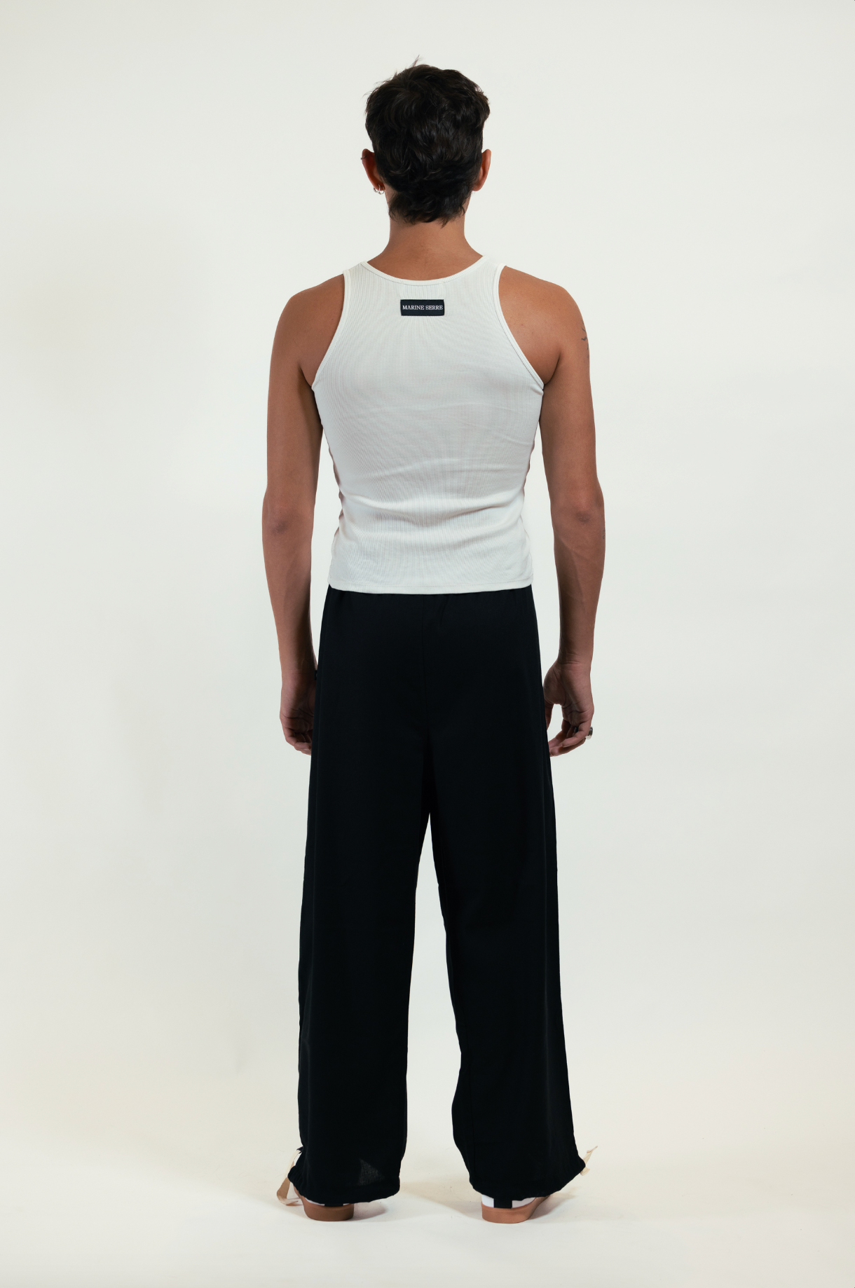 Pantalon Lino Negro
