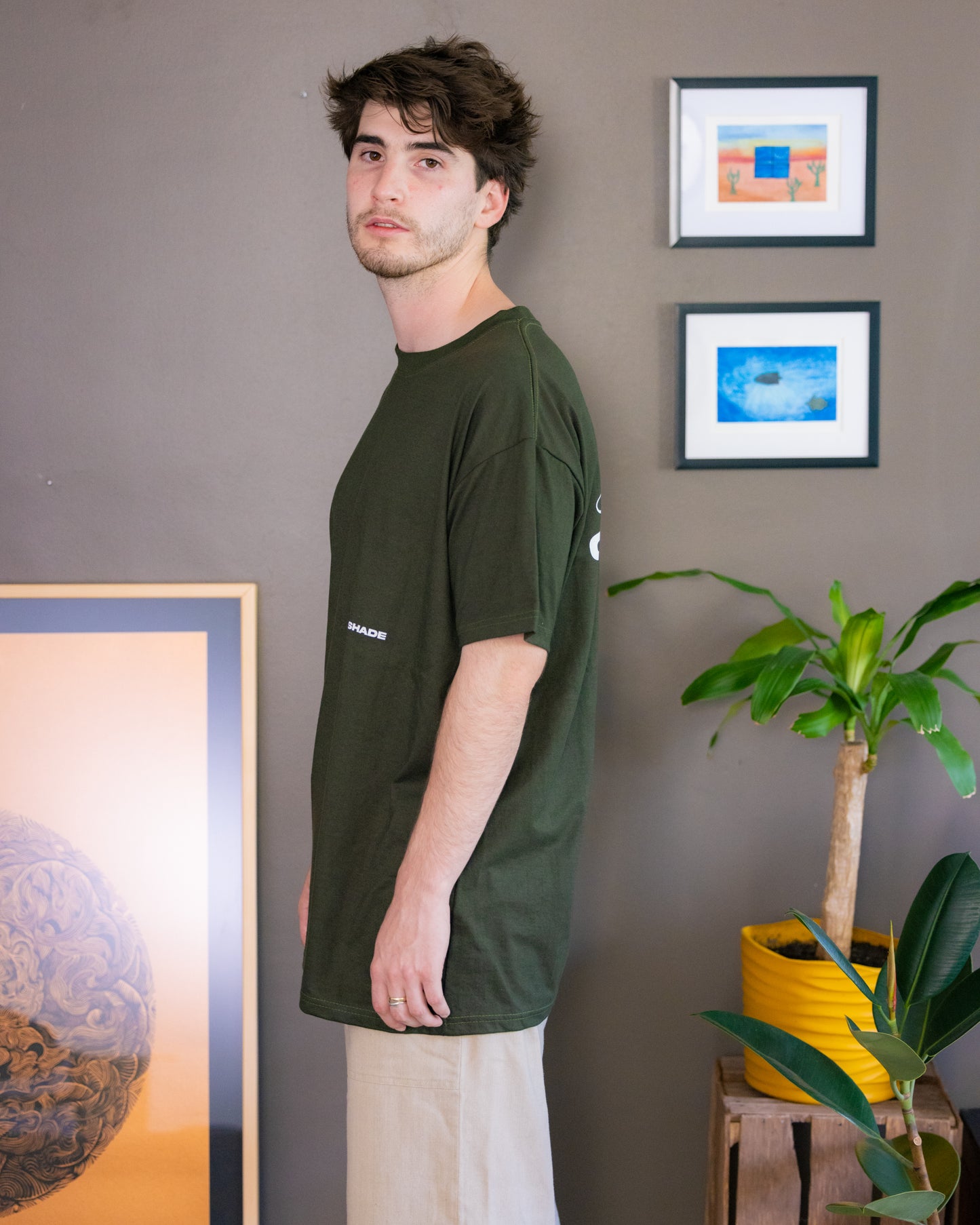 Tee Básica Verde Militar