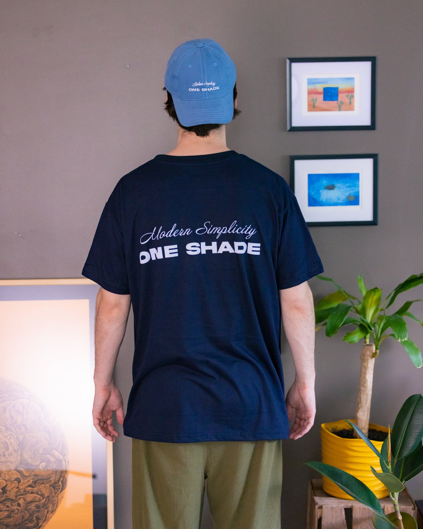 Tee Básica Azul Marino