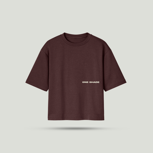 One Shade Brown Tee