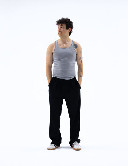 Pantalon Negro Lino V2