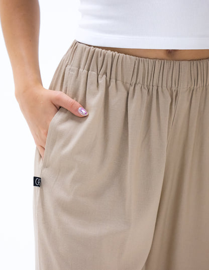 Pantalon Lino Khaki V2
