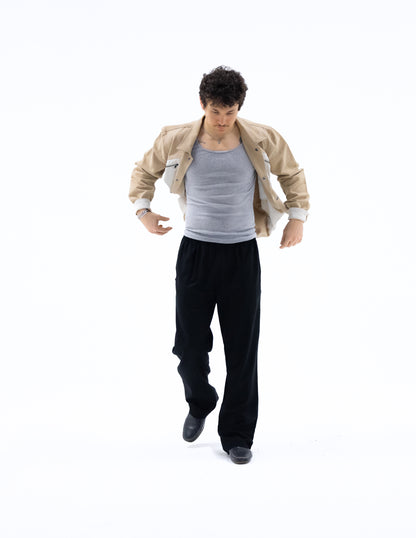 Pantalon Negro Lino V2