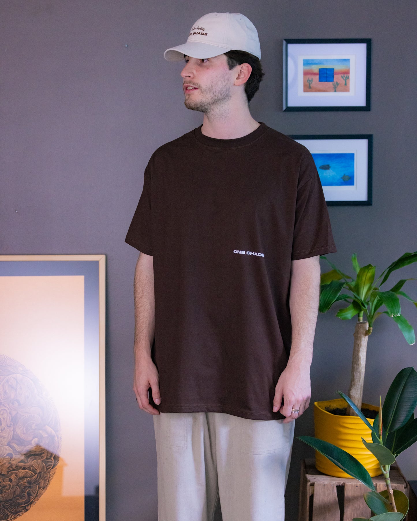 One Shade Brown Tee