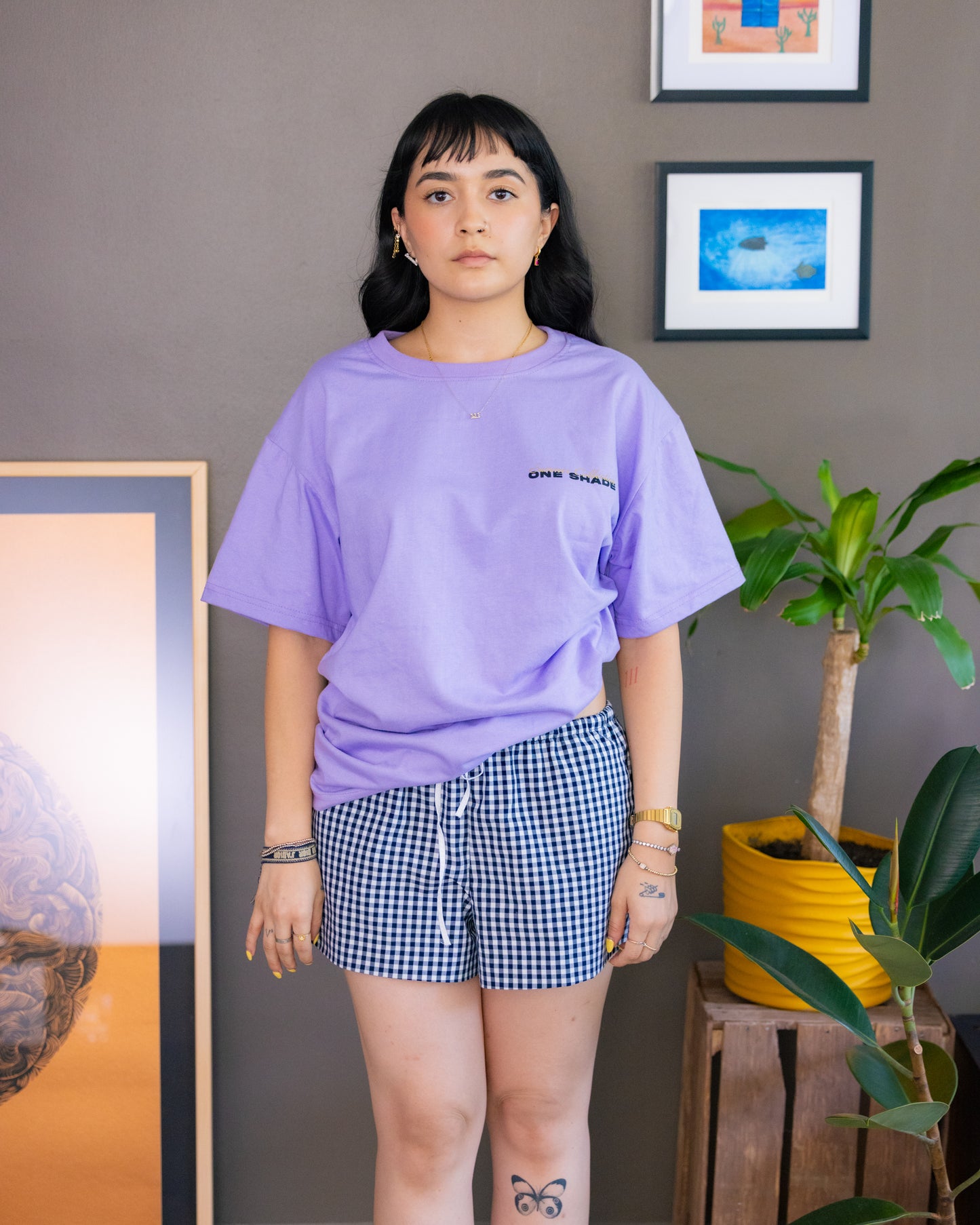 Flower Tee Lilac