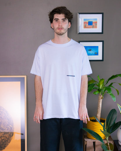 One Shade White Tee